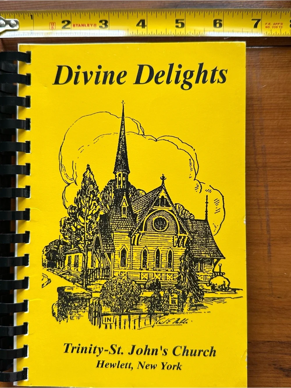 Vintage Cookbook Trinity-St. John's Church 1991 Hewlett New York